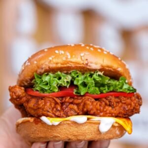 Chicken Tender Burger